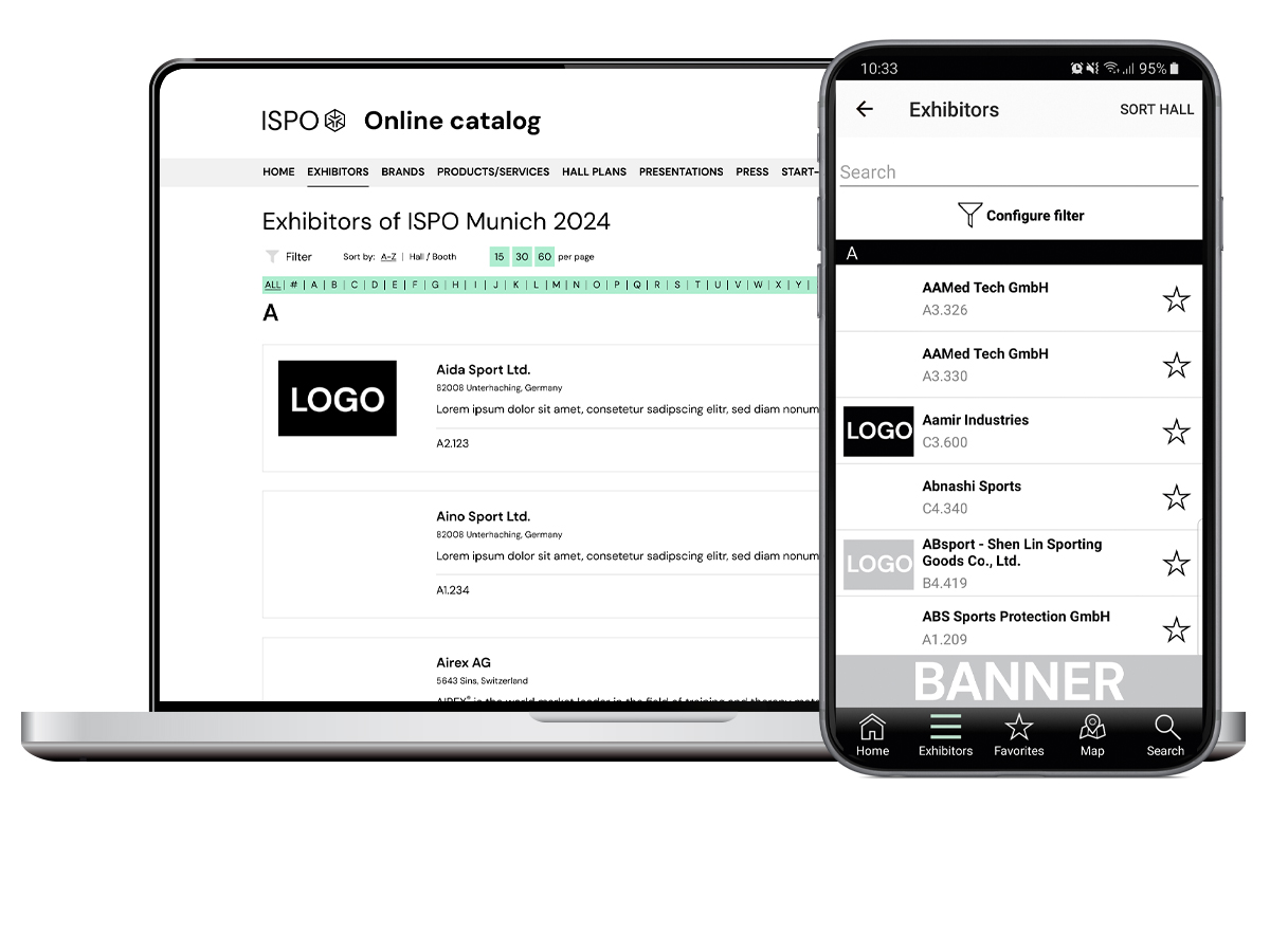 ISPO, Online-Katalog, Print, Logo-2145537564