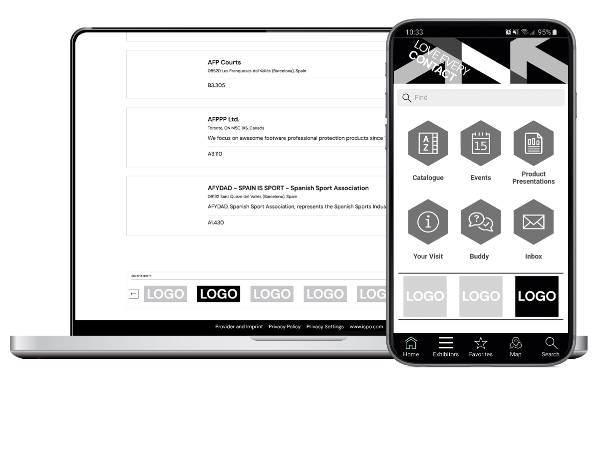 ISPO, App, Online, QuickLink-1123294840